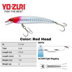 PIN'S MINNOW 70 F YO-ZURI 4Gr.