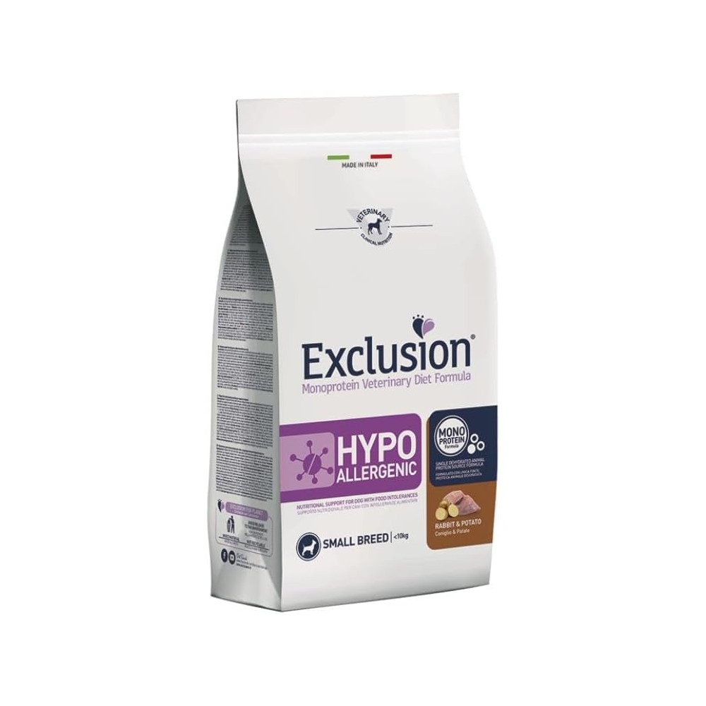 HYPOALLERGENIC ADULT SMALL 2KG CONIGLIO E PATATE