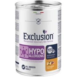 EXCLUSION HYPOALLERGENIC ANATRA E PATATE 400g