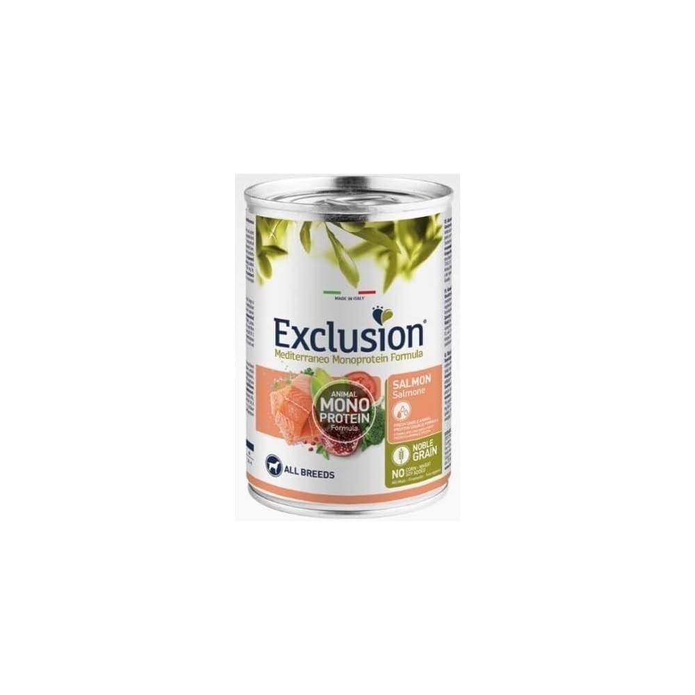 EXCLUSION ADULT MONOPROTEIN SALMONE 400G