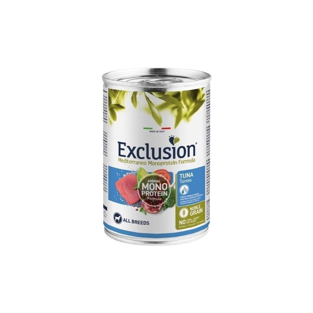EXCLUSION ADULT MONOPROTEIN TONNO 400g