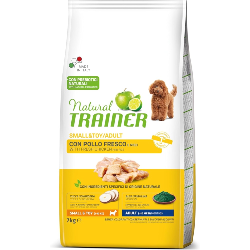 NATURAL TRAINER ADULT SMALL POLLO FRESCO E RISO 2KG