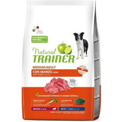 NATURAL TRAINER ADULT MEDIUM MANZO E RISO 12KG