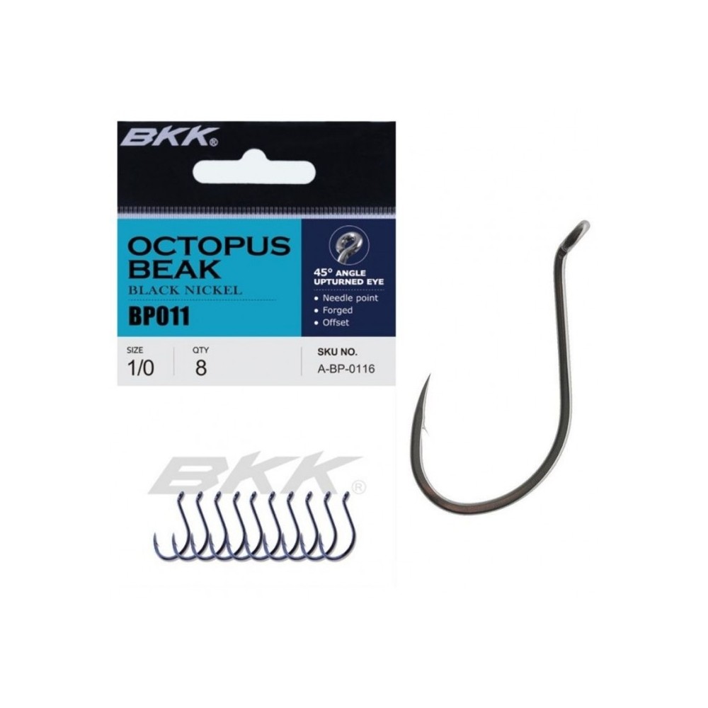 OCTOPUS BEAK BLACK NICKEL BKK