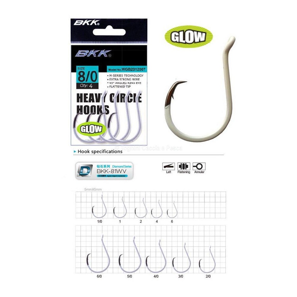 HEAVY CIRCLE HOOKS GLOW BKK