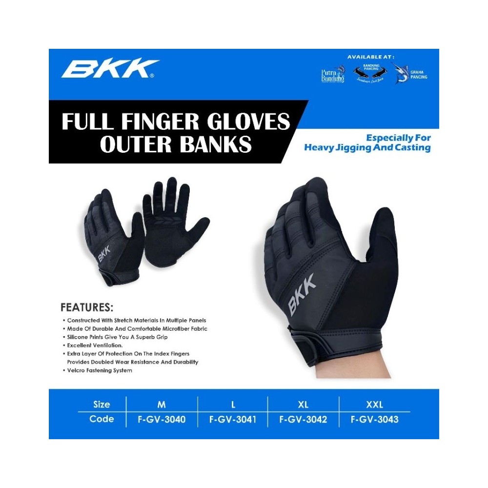 NEW FULL FINGER GLOVES BKK