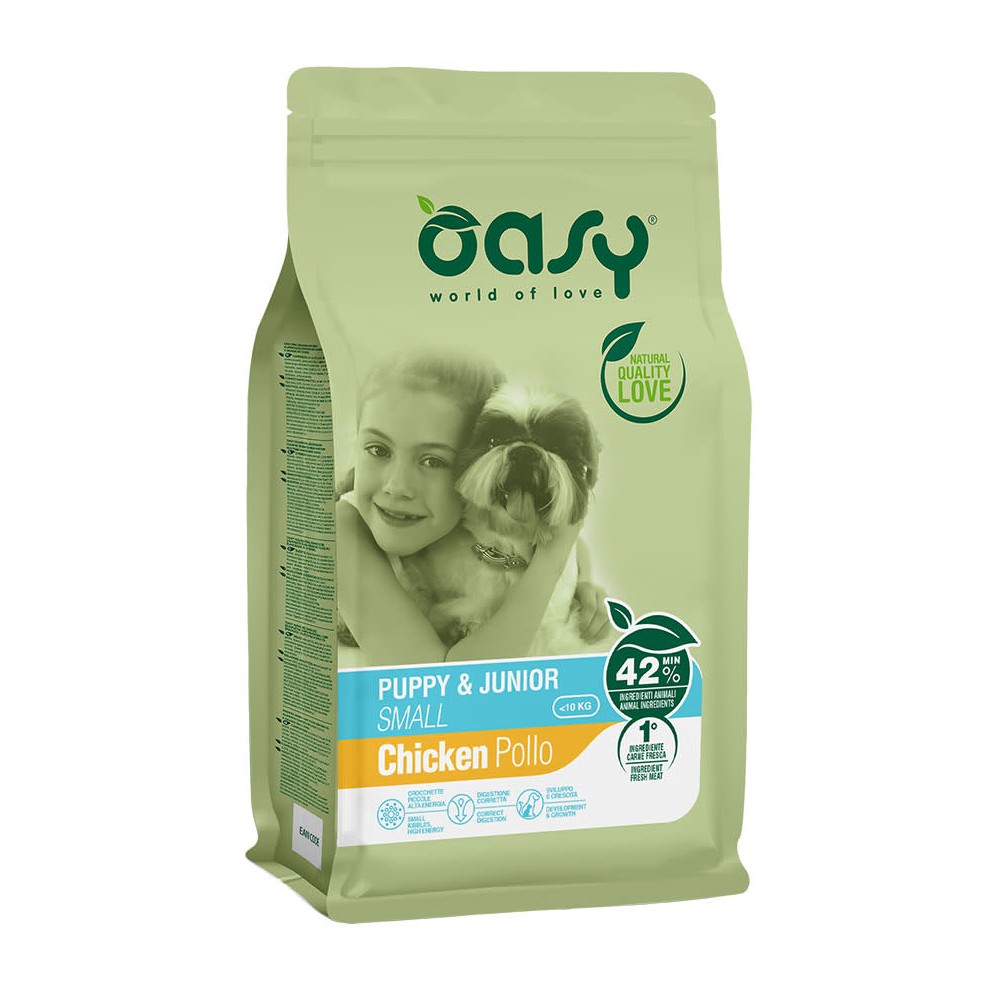 OASY PUPPY & JUNIOR SMALL POLLO 3KG