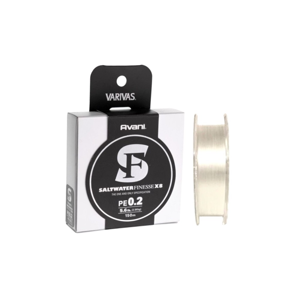 SALTWATER FINESSE PE 0.4 X8 VARIVAS