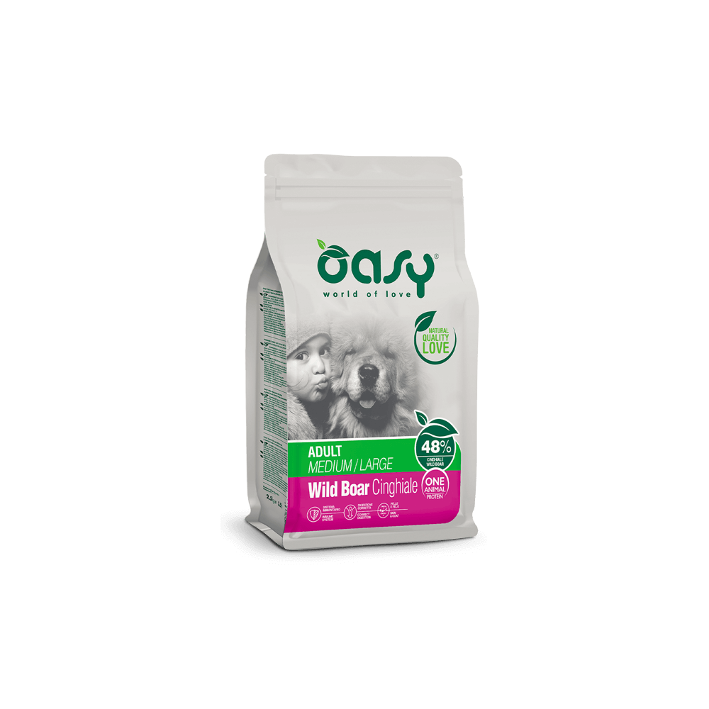 OASY ADULT MEDIUM/LARGE CINGHIALE MONOPROTEIN