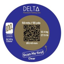 100% FLUORO CARBON DELTA 50MT