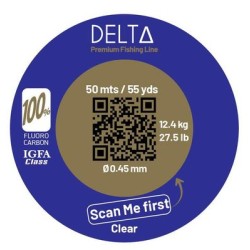 100% FLUORO CARBON DELTA 50MT