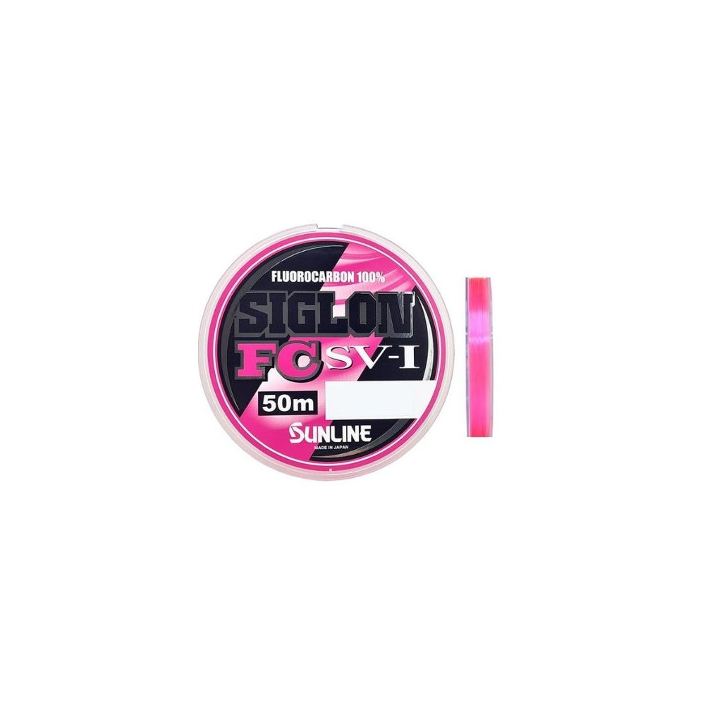SIGLON FC SV-I 100% FLUORO CARBON PINK SUNLINE