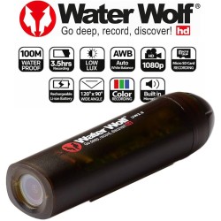 WATERPROOF TO 100 M/330FT WATER WOLF
