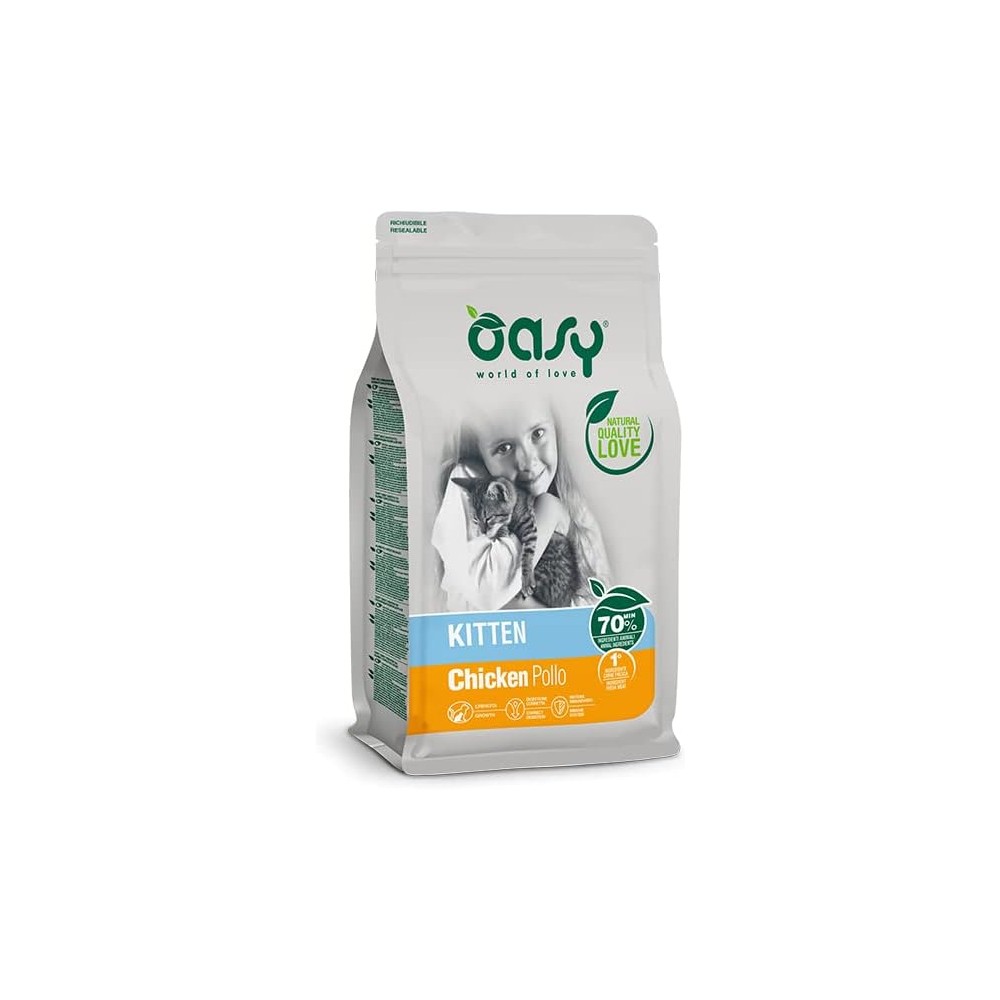 OASY KITTEN POLLO 1,5KG