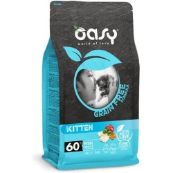 OASY KITTEN GRAIN FREE PESCE 1,5KG