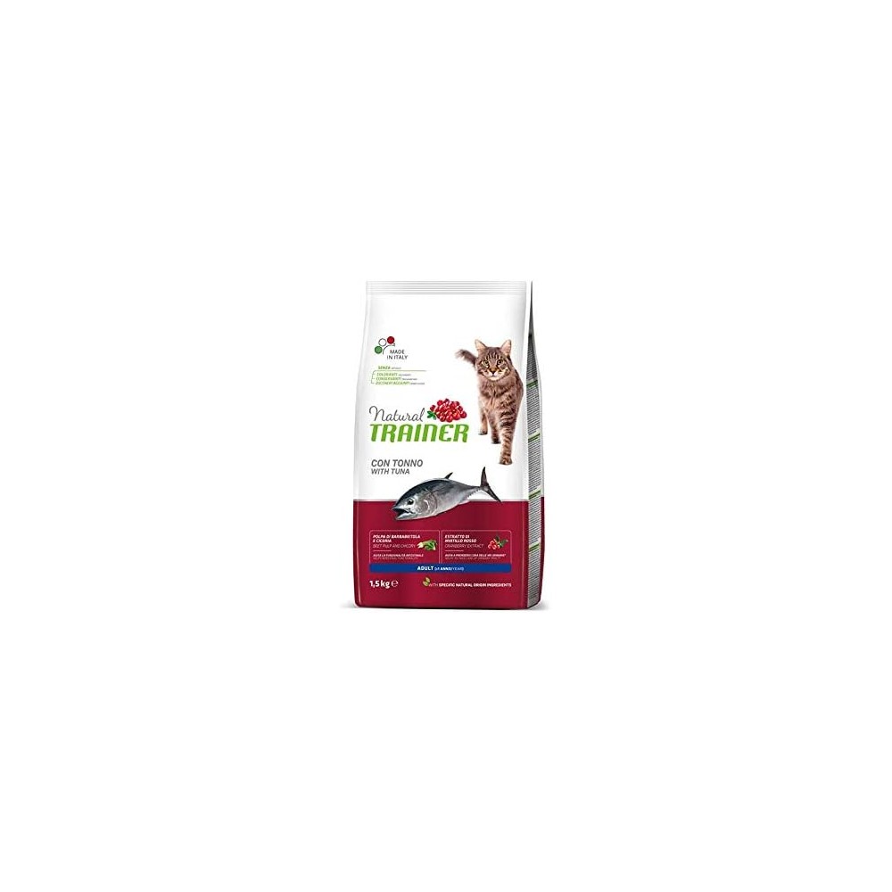 NATURAL TRAINER CAT ADULT TONNO 1.5KG