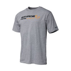 SIGNATURE LOGO T-SHIRT TG. XL GREY MELANGE SAVAGE GEAR