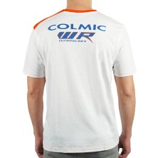 T-SHIRT WHITE/ORANGE COLMIC