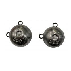 PIOMBO A SFERA CON DOPPIO OCCHIELLO ASIMETRICO