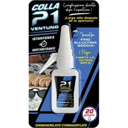 COLLA CIANOACRILATO 20 GR. 21 FISHING
