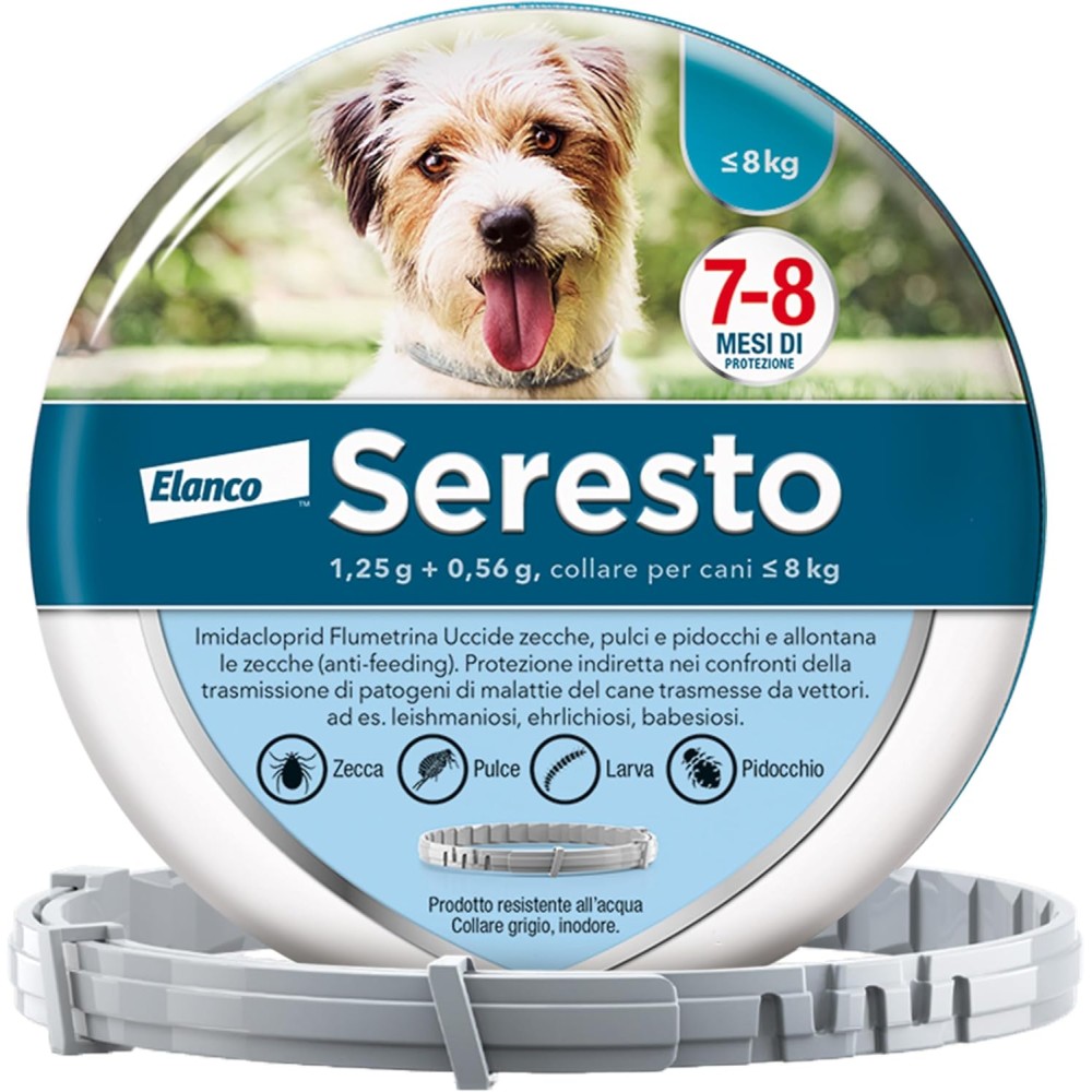 COLLARE SERESTO PER CANI SOTTO 8KG