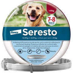 COLLARE SERESTO PER CANI SOPRA 8KG