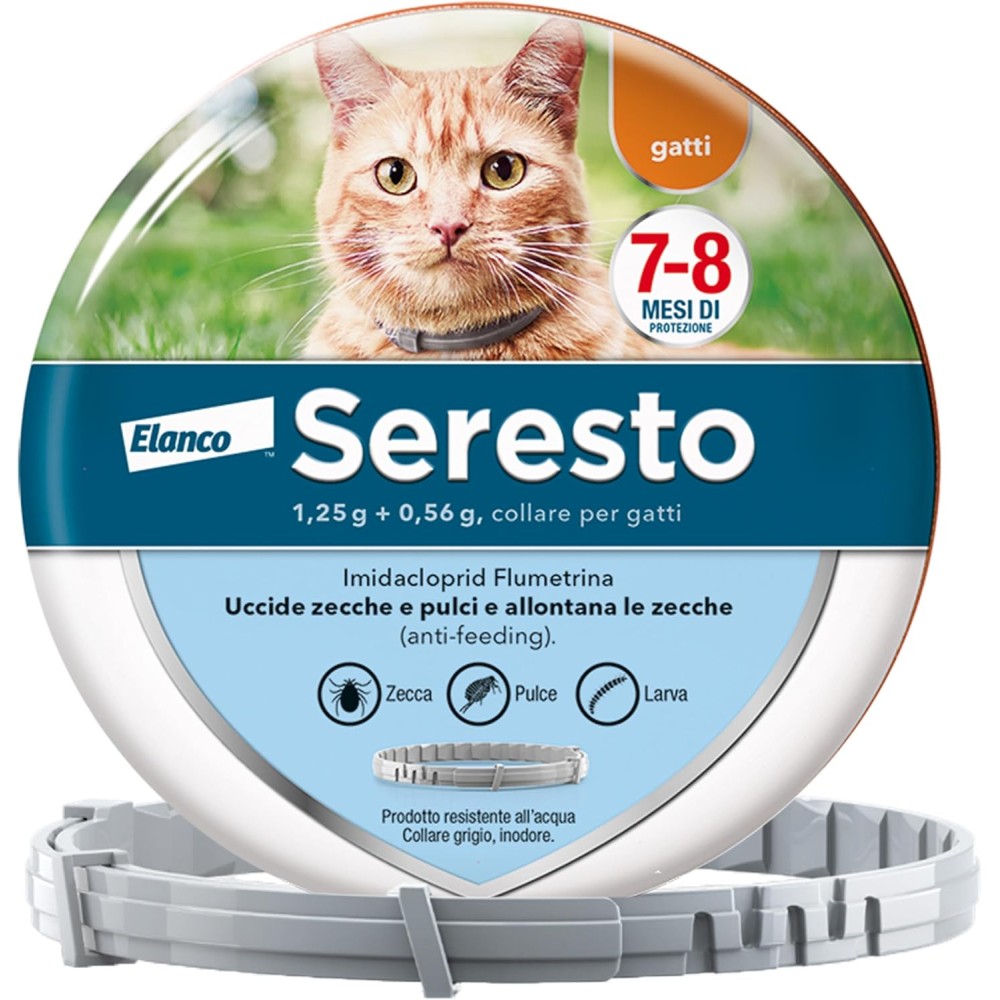 COLLARE ANTIPARASSITARIO SERESTO PER GATTI