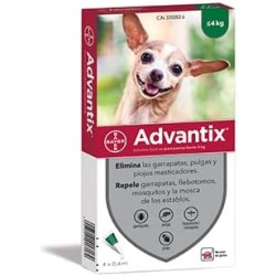 ADVANTIX FIALETTE PER CANI FINO A 4KG  CONFEZIONE DA 6
