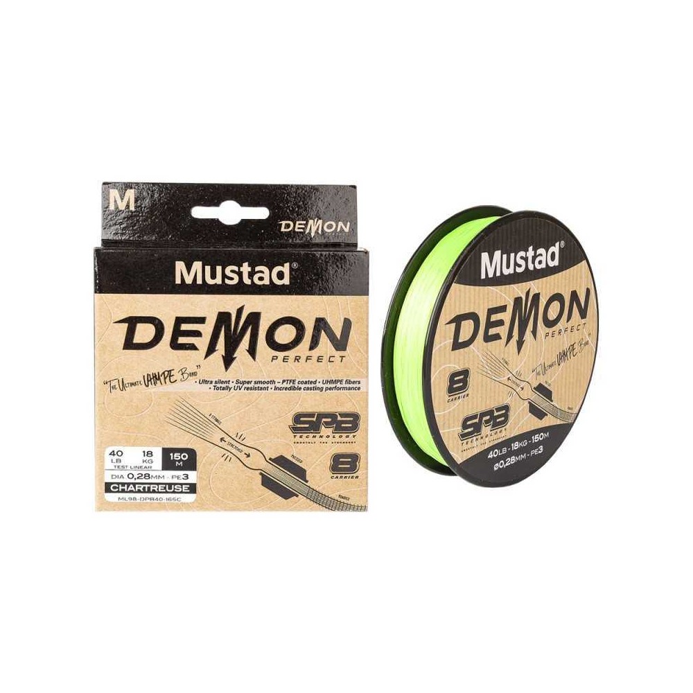 DEMON PERFECT X8 300MT MUSTAD