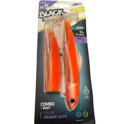 BLACK MINNOW N°5 DEEP 90GR FIIISH