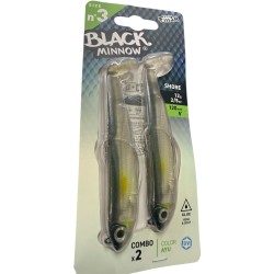 BLACK MINNOW N°3 SHORE 12GR FIIISH