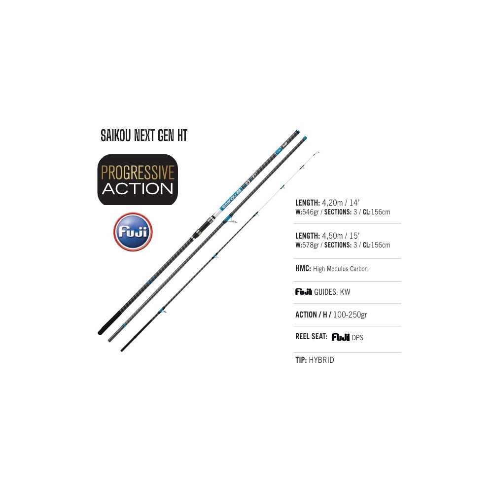 SAIKOU NEXT HT 4.20MT 100-250GR YUKI