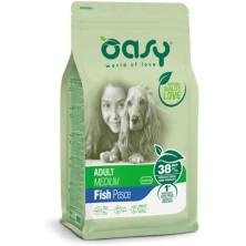 OASY ADULT MEDIUM PESCE 12KG