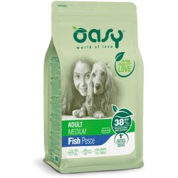 OASY ADULT MEDIUM PESCE 12KG