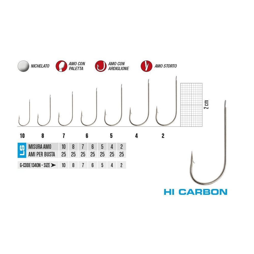 AMI GAMAKATSU SIZE 8  LS-1340N