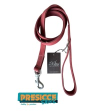 LEOPET - GUINZAGLIO DA VINCI PELLE INGRASSATA TRE COLORI 120cm