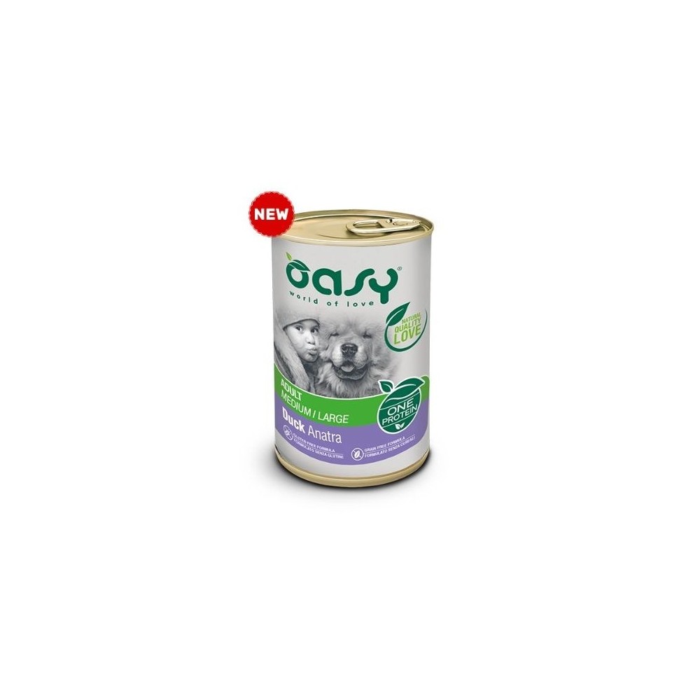OASY ONE PROTEIN ADULT MEDIUM ANATRA 400G