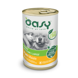 OASY ONE PROTEIN ADULT MEDIUM MAIALE 400G