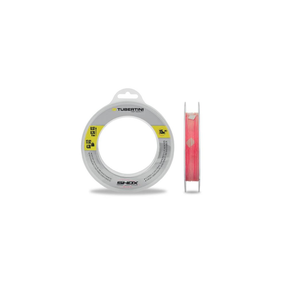 TAPERED SHOK LEADER 15X10 TUBERTINI