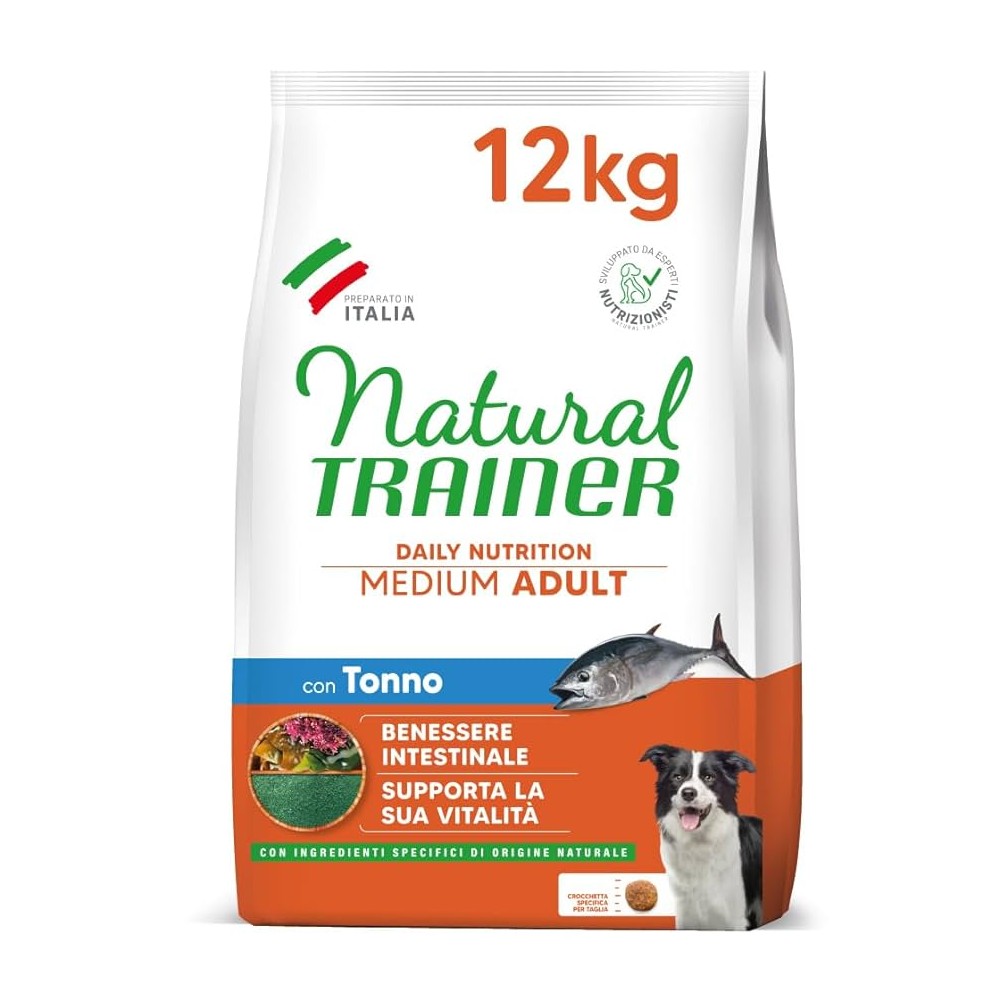 NATURAL TRAINER ADULT MEDIUM TONNO 12KG