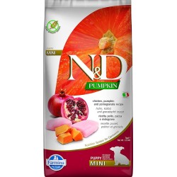 FARMINA N&D PUPPY MINI POLLO ZUCCA E MELOGRANO 2,5KG