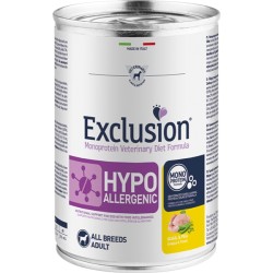 EXCLUSION HYPOALLERGENIC QUAGLIA E PISELLI 400G
