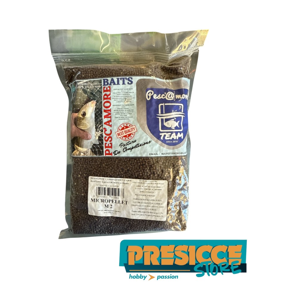 MICRO PELLET 1KG PESC' AMORE