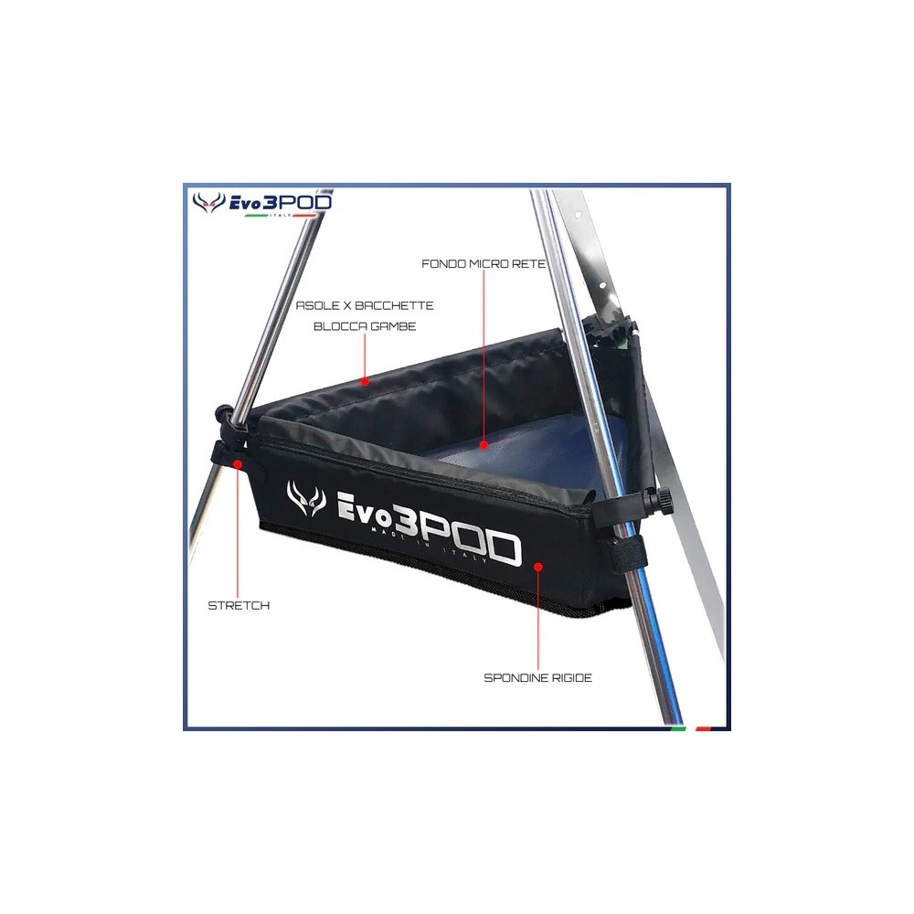 SERBITORA TRIANGOLARE INTERNA IN TESSUTO EVO3POD