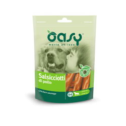 OASY SNACK DOG - SALSICCIOTTI DI POLLO 100G