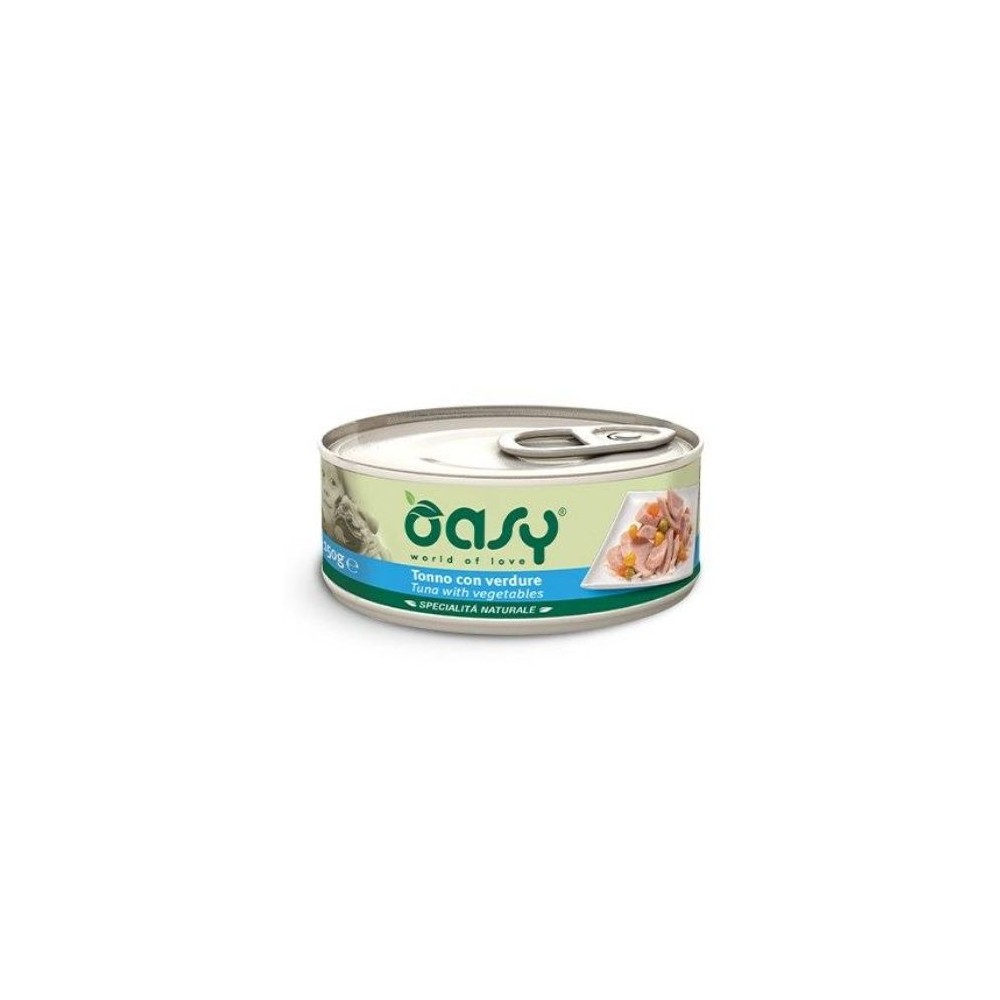 OASY CANE - SPECIALITA' NATURLE TONNO E VERDURE 150g