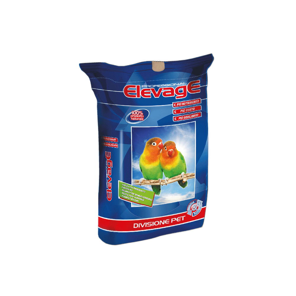 MISCELA INSEPARABILI BASIC 20KG ELEVAGE