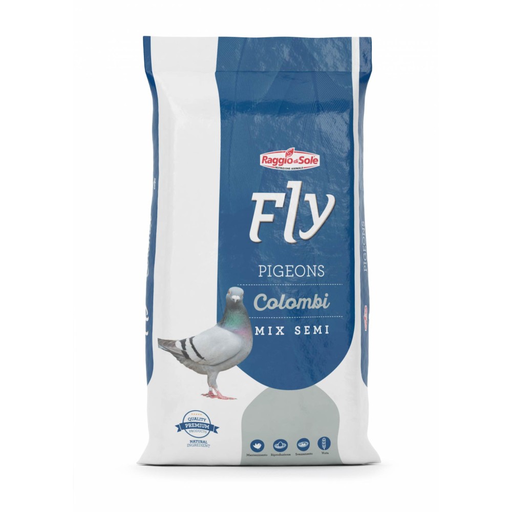 MISCELA FLY PIGEONS COLOMBI 25KG RAGGIO DI SOLE