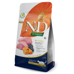 N&D FARMINA GATTO STERILIZZATO PUMPKIN AGNELLO ZUCCA E MIRTILLO 5KG