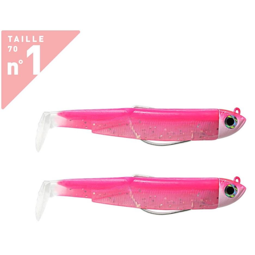 BLACK MINNOW N°1 SHORE 3 Gr. FLUO PINK FIIISH